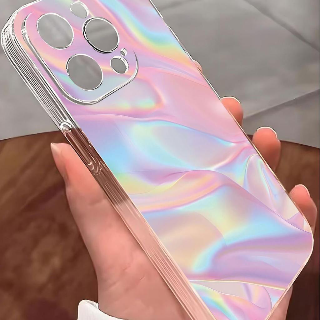 Fluorescent Shockproof Transparent Case for iPhone 14-17 Pro Max Series