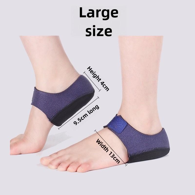 Breathable Heel Brace With Gel Pads Hook And Loop Fastener For Women And Men Comfort Support