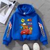 Spring Autumn Lightning Mcqueen Cartoon Children Hoodie Long Sleeve Pixar Car Print Kid Boy Clothes Fashion Pullover Sweatshirts