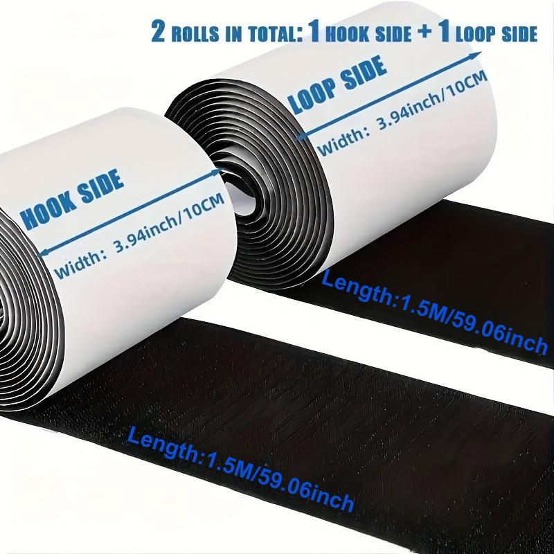 1/2 Rolls Couch Cushion Grip Tape Keep Couch Cushions From Sliding - Non Slip Cushion Pads,Strips with Adhesive for Fabric