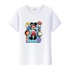 Kawaii Summer Short Sleeve t-shirt Cartoon Tshirt Female Top Loose Tee Mickey Mouse Graphic Clothes Gift Unisex