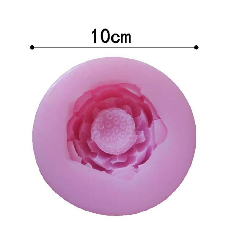 3D Lotus Cake Chocolate Mold Liquid Silicone Mold