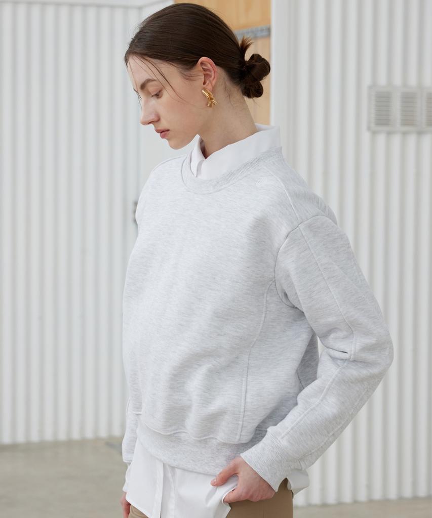 Heo Line Sweatshirt_Gray
