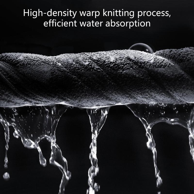 Portable Detailing Wash Towel Strong Water Absorption Soft Washing Cloth Car Wash Microfiber Towel Cleaning Drying Cloth