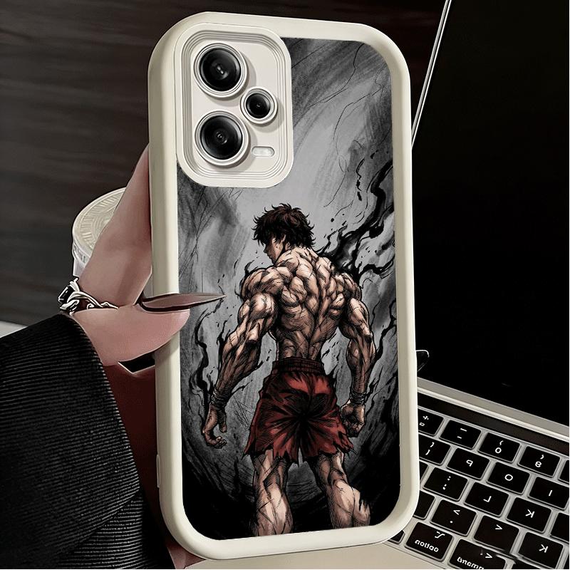 Phone Case for Xiaomi Redmi Note 15 14 13 Pro Plus Baki the Grappler Anime Shell 12S 11 11S 11T 5G 14S Soft Silicone Funda