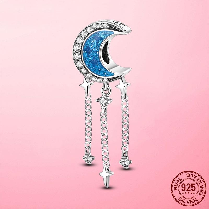 HOT SALE 925 Silver Sparkling Family Tree Dangle Charms Beads Fit Original Women Bracelet Pendant Necklace  Jewelry