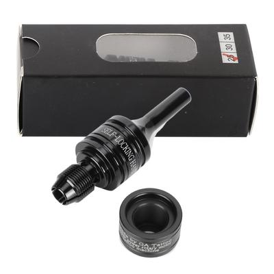 Carving Self Locking Tattoo Machine Handle Adjustable Non Slip Tattoo Grip Black(25mm )