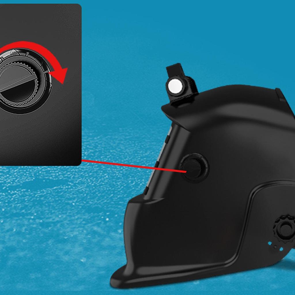 Auto Darkening Welding Helmet Adjustable Head Cover With Light Welder Hood For Garage Job Site Automotive Repair Maintenance