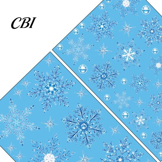 Holiday Window Clings 2 Sheets Christmas Snowflake Static Glass Sticker, Removable Winter Cling, Waterproof Festive Party Decorative Decal PVC