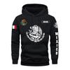 Sweat à capuche Drapeau Mexicain Aigle avec Cactus Pirate Quotidien Extérieur Fitness Sport Décontracté Chaud Automne Hiver Hommes Femmes Haut