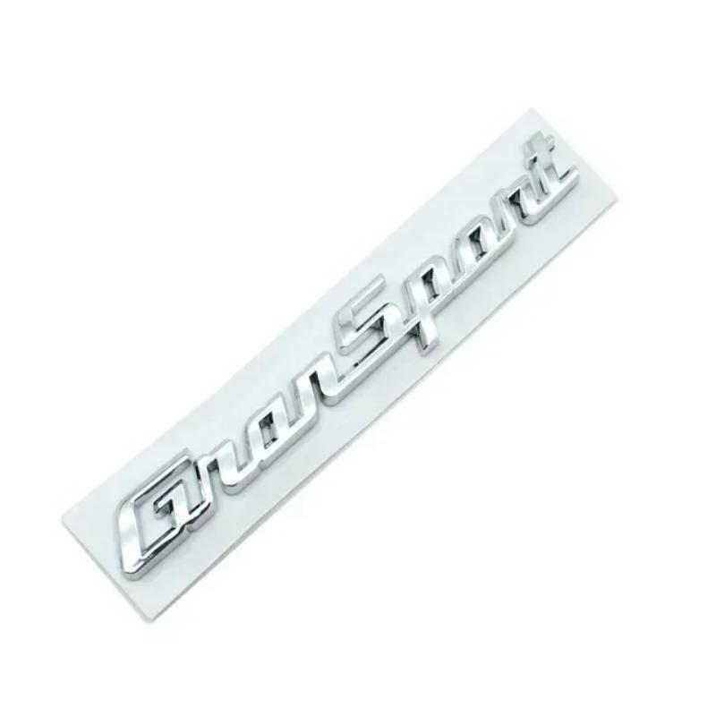 ABS Car Rear Trunk Letters Logo Emblem Badge Sticker For Gransport Granlusso Quattroporte GTS SQ4 Q4 Granturismo Sport