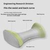 Lumbar Support Pillow for Sleeping Washable Bolster Pillow Ergonomic Waist Pillow for Office Chair Woman Couch Car Seat Pregnant