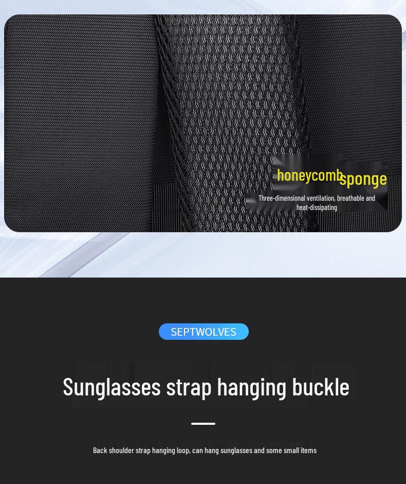 Men's Fashion Laptop Backpack - Large Capacity, Simple Design, Ideal for Students and Commuters.