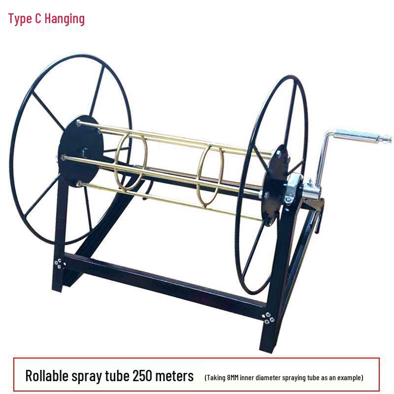 Opbergrol voor Landbouwspuit Slang en Pijp