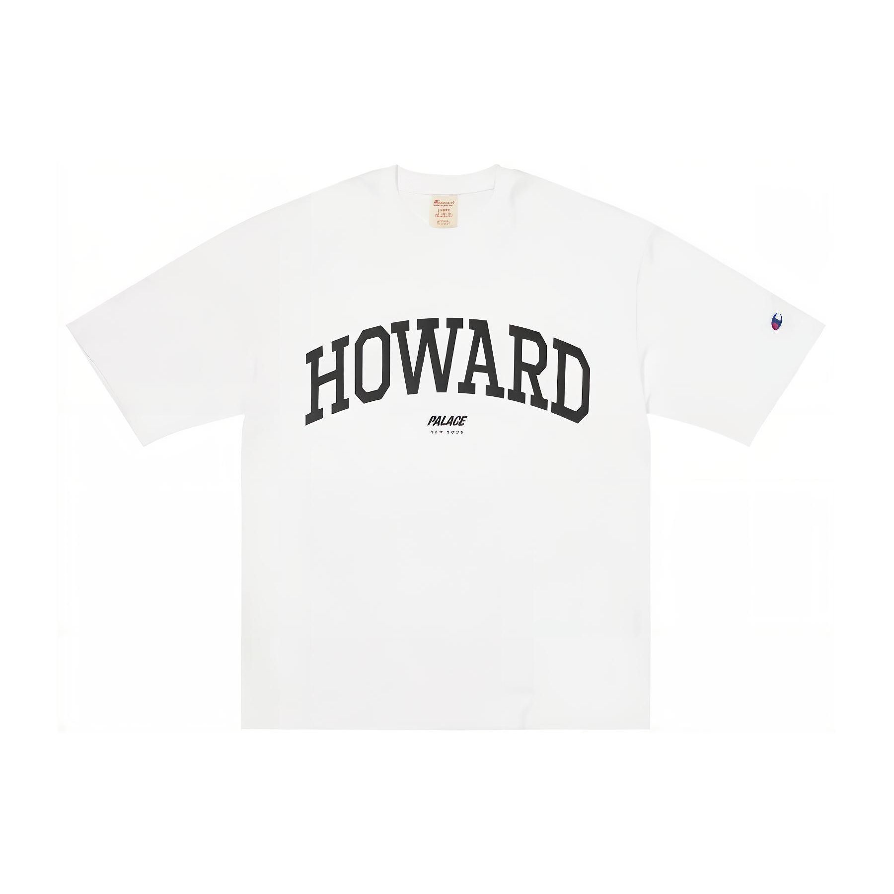 

Palace X Коллаборация Champion FW22 Футболка-пуловер с принтом букв с коротким рукавом Унисекс футболка Белая PAL-FW22-354 L