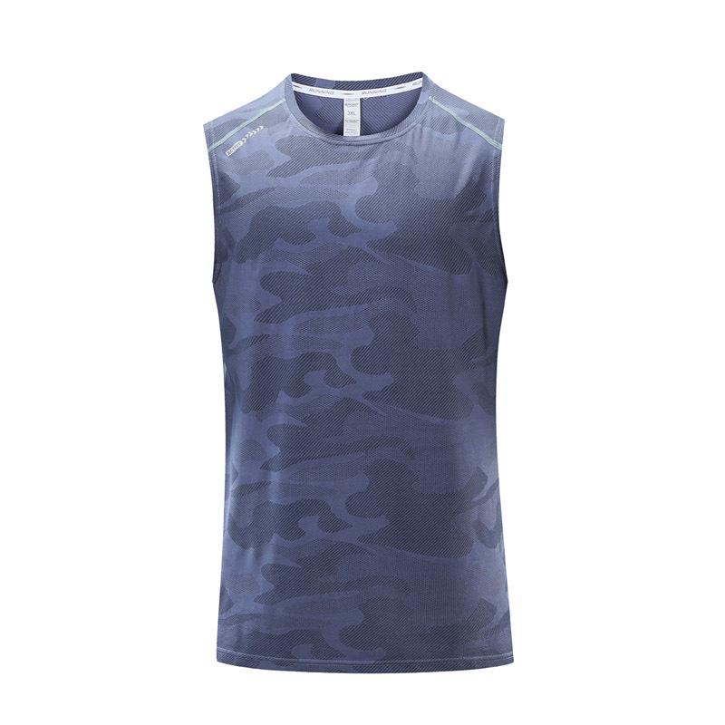 Men's Quick-Dry Sleeveless Sports Tank for Summer Training and Basketball