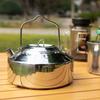 Stainless Steel Kettles Outdoor Camping Kettles Aluminum Water Portables Pots for Outdoor Hiking Backpacking