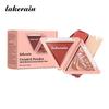 Lakerain Zweifarbige Rouge-Palette - Matt & Sanft Leuchtend, Aufbaubare Formel, Langanhaltend, Mini, Tragbarer Primer.