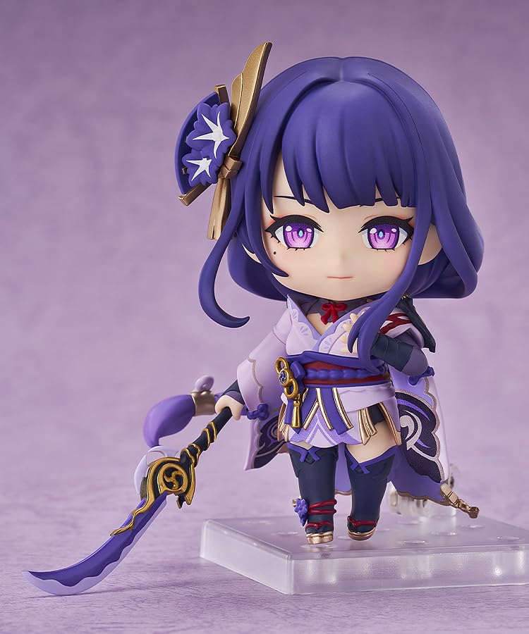Nendoroid Genshin Impact Generál Raiden Plastová Malovaná Pohyblivá Figurka Měřítko neuvedeno
