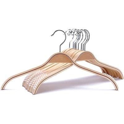 V.for.M Trähängare, Snygga Älghängare, Söta Trähängare för Män och Kvinnor, Halkfria (Små (38 cm bred), Set med 10 st)