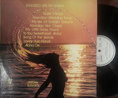 LP Record WEBLEY EDWARDS - Sunkissed Hits Of Hawaii SPC3337 PICKWICK - US World Music Used