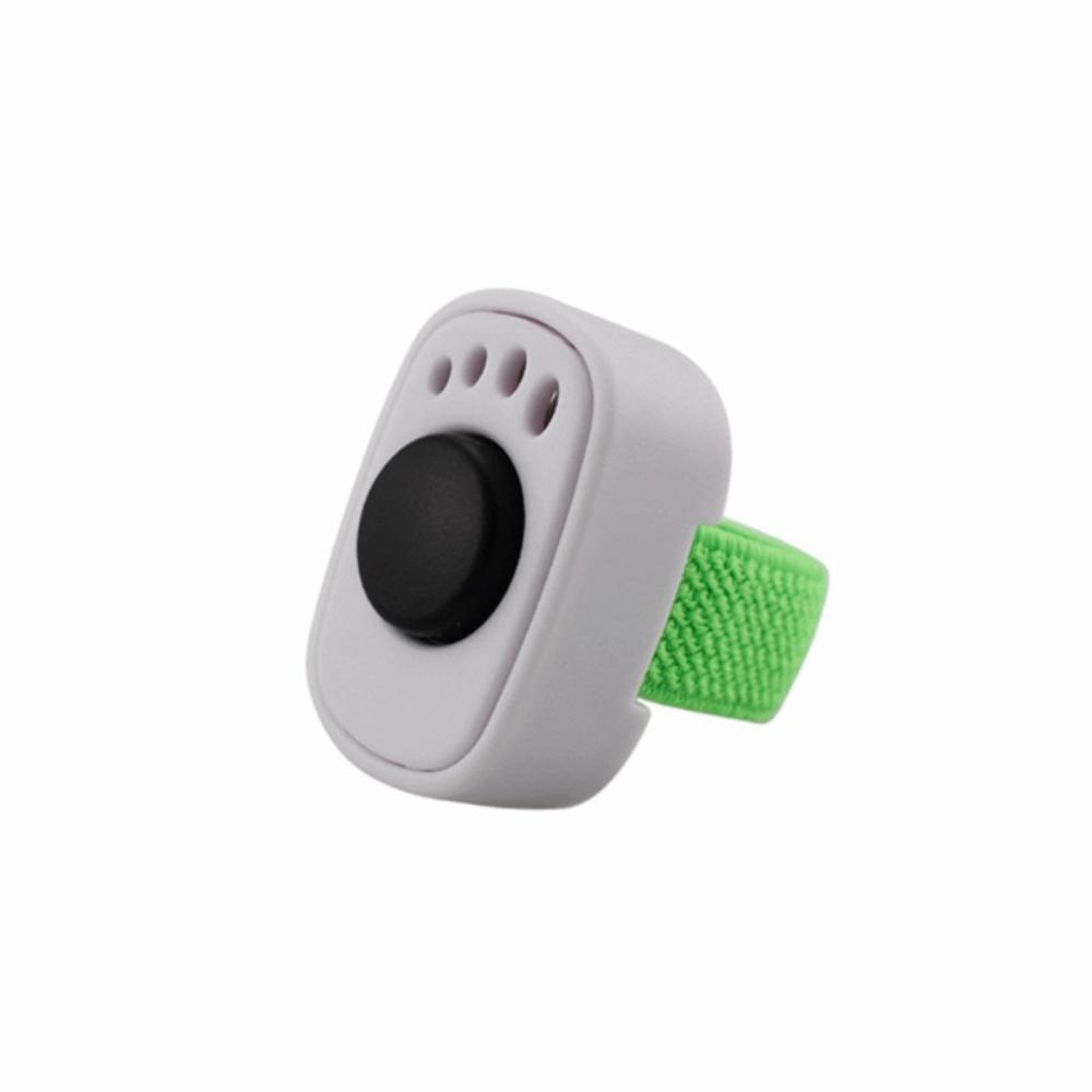 Professional Dog Thumb Training Clickers Mini Finger Ring No Battery Interactive Sound Clicker Lightweight