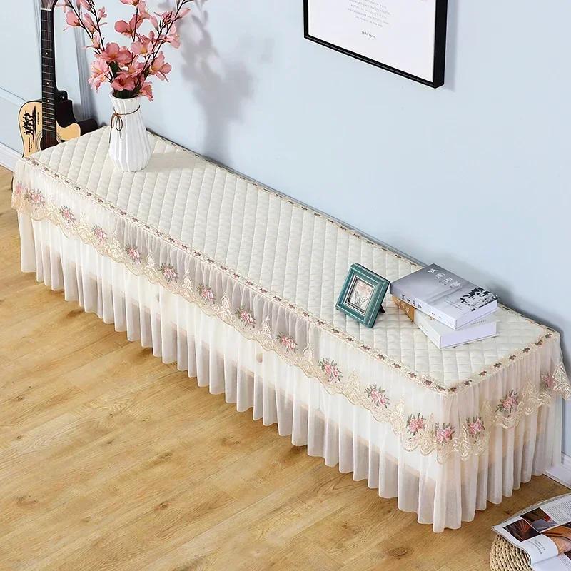Combination Tablecloth for Coffee Table  TV Cabinet Full Coverage Mat for Living Room Cover New Fabric Dust Cover Cloth Set