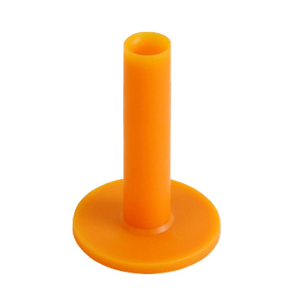 10Pcs Golfing Rubber Tees for Driving Ranges Practice Mat Easy to Carry Golfing Tees Holder for Beginner Professional