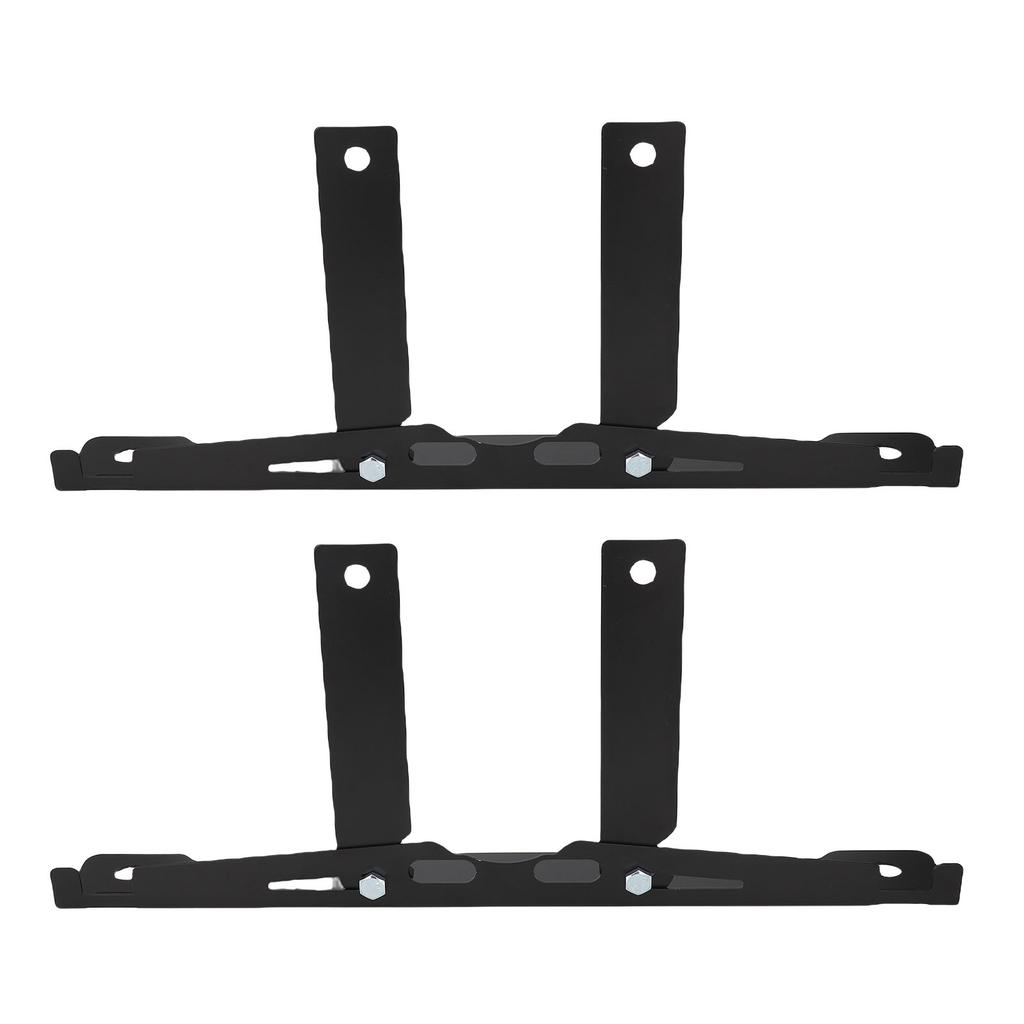 2 Set Wheel Alignment Tool Plate Heavy Duty Alloy Steel Front End Alignment Tool for Car Black