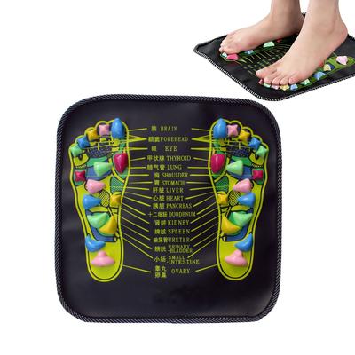 2-in-1 Chinesisches Fußmassagegerät Reflexzonen-Gehstein Schmerzlindernde Matte Pad Chinesische Gesundheitsvorsorge Massage