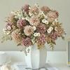 1Pc Silk Chrysanthemum Artificial Flowers Wedding Home Christmas Room Decor Bridal Bouquet Table Centrepiece Lovely Vase Fillers