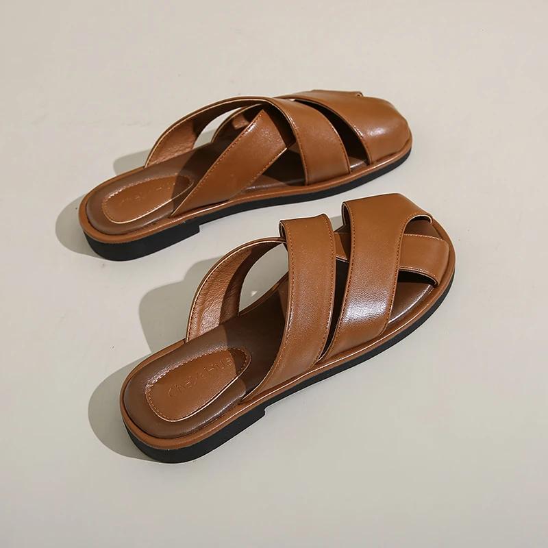 

Cloud Slides for Women Pillow Soft Non-Slip Platform Sandals Lightweight Summer Slippers Indoor and Outdoor 35 коричневый