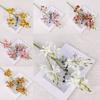 Small Butterfly Orchid Artificial Vanda Orchid Flower Real Touch Handmade Simulation Mini Orchid Realistic 72cm