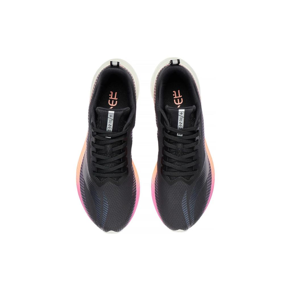Li Ning Red Rabbit 5 Pro Durable Shock Absorbing Non-Slip Low-Top Running Shoes Men Running Shoes Black Purple ARMT045-1