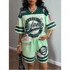 Stil American California 23 Imprimeu Tricou Jersey Costum Tricou Femei + Pantaloni Scurți Trening Femei Set 2 Piese Îmbrăcăminte Femei