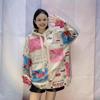 Women's Retro Faux Mink Hooded Sweater - Autumn/Winter 2024 Loose Fit, Lazy Style with Hot Drill Details