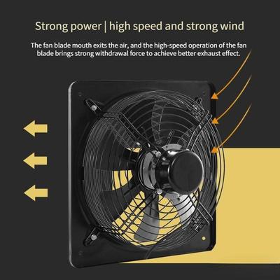 Household Mute Exhaust Fan Rental Room Oil Smoke Exhaust Ventilating Fan Kitchen Strong Window Ventilator