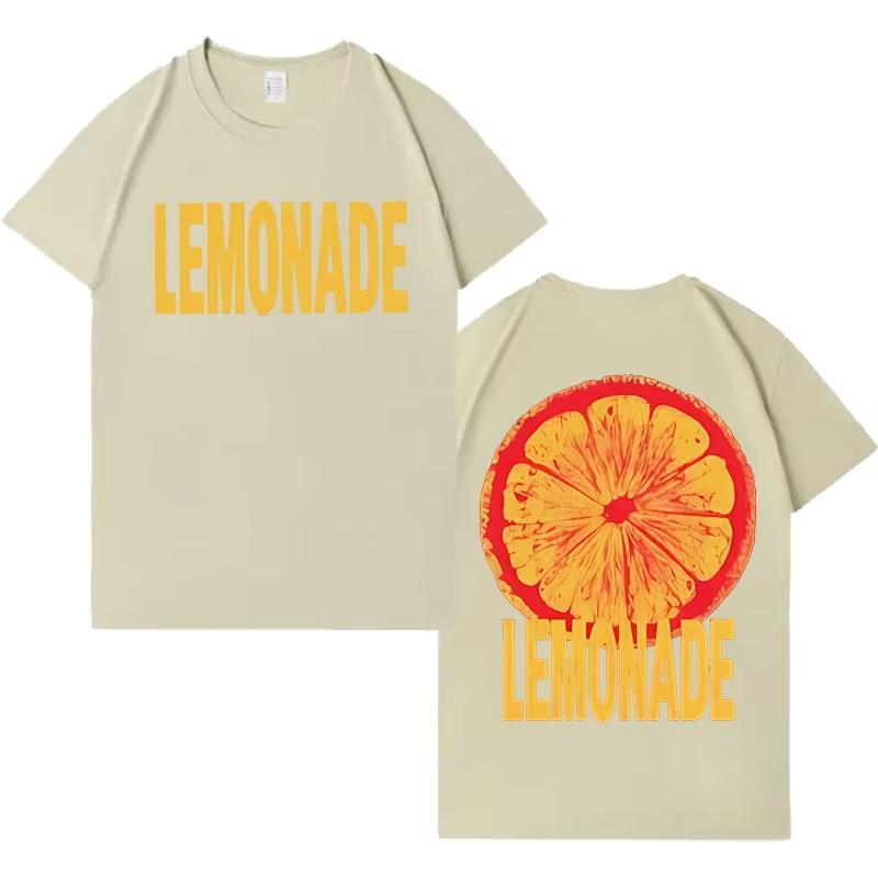 Rendy Graphics Double Sided Print Tshrits  Cotton Aesthetic Harajuku Tee Unisex Comfort Loose Short Sleeve Tshrit