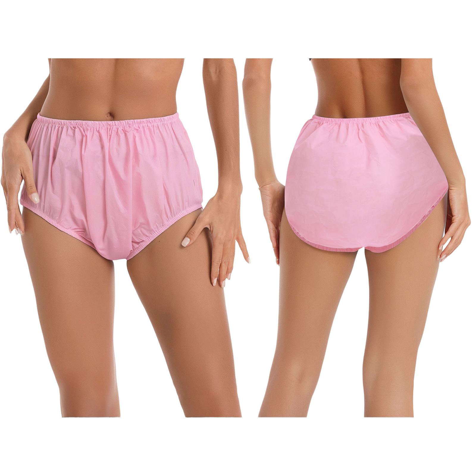 

Подгузники для взрослых Пожилые Послеоперационные Пациенты Подгузник Водонепроницаемый Прочный Непротекаемый Моющийся Эластичный Пластиковый Трусы-Брифы XL розовый