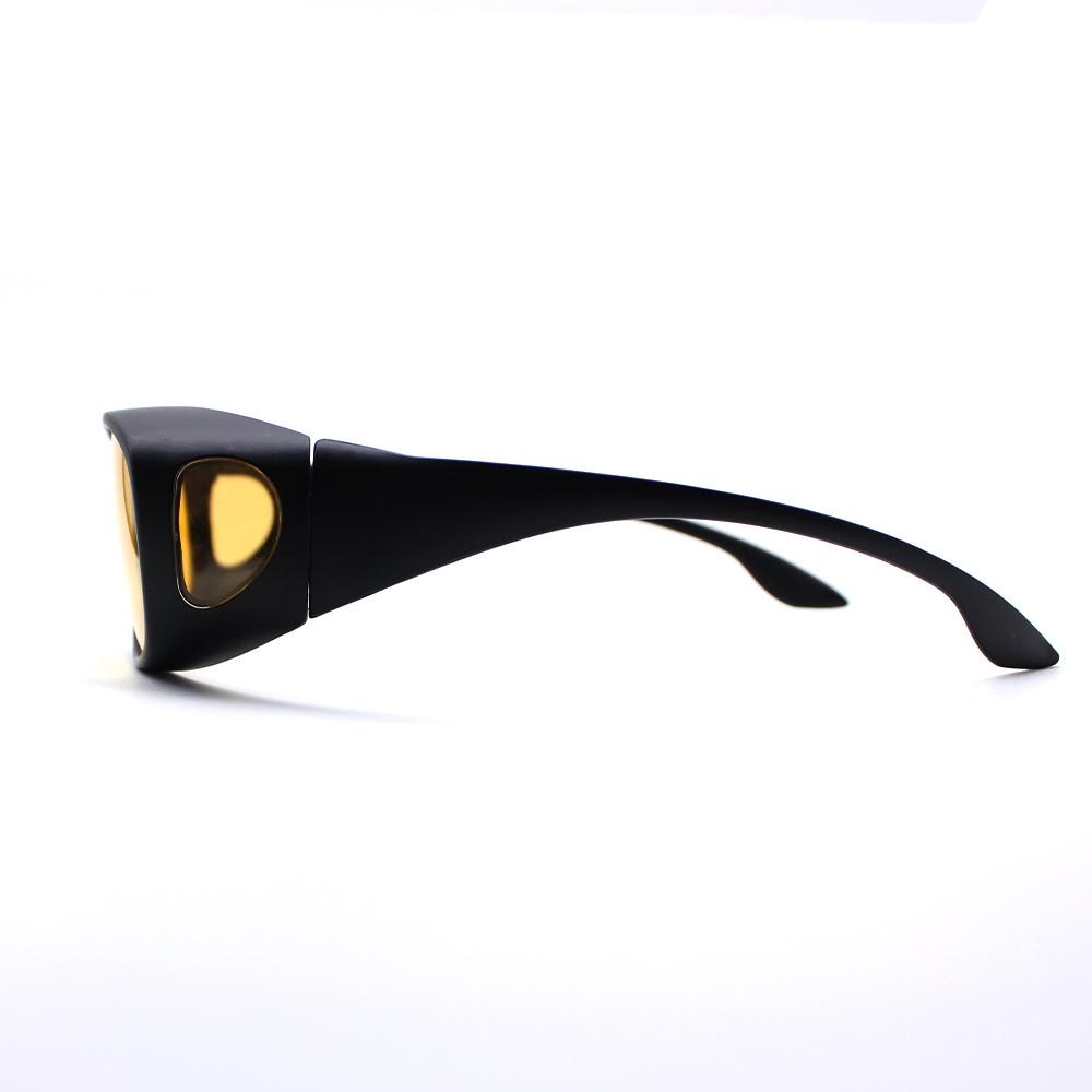 Yellow lens large frame anti blue light goggles increase clarity and are suitable for protecting eyes when looking at screens