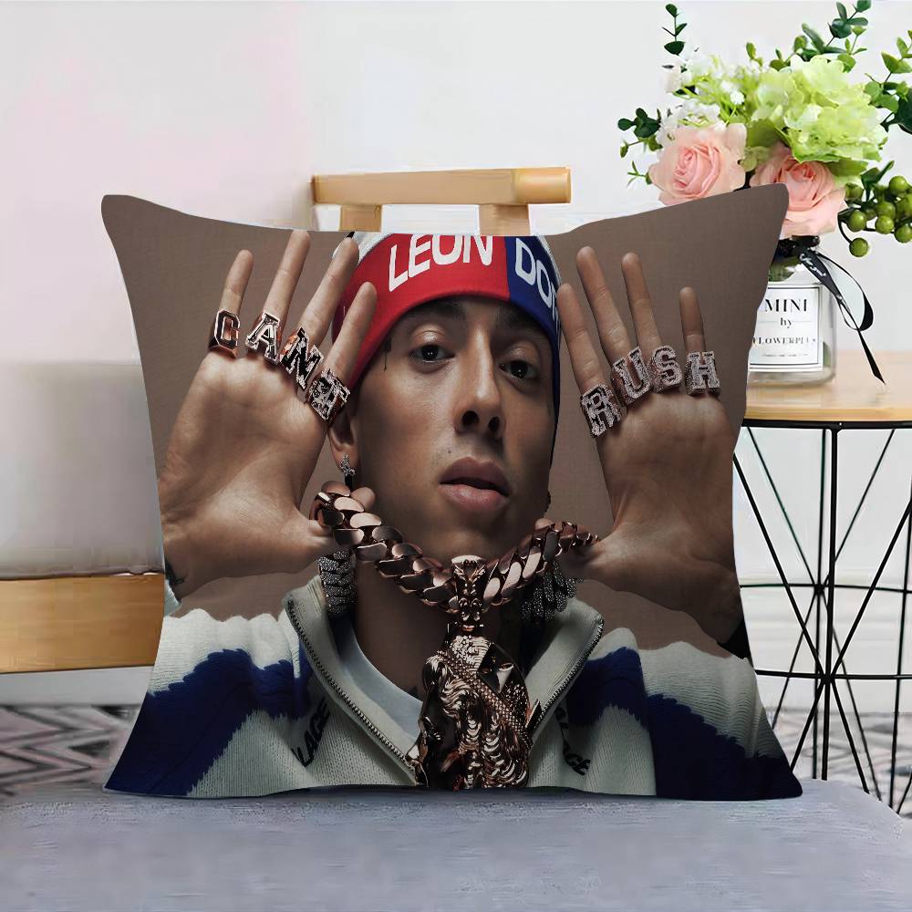C-Centrals C-Cee Ssinger Rap 45*45Cm Cushion Cover Pillow Cover Decor Pillowcase Home Pillowcase For Couch Pillow