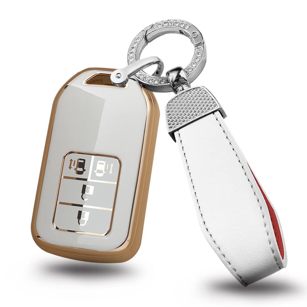 

Чехол для смарт-ключа для ключа-ключа силиконовый трудно падающий подходит совместимый с мягким [ontto] Honda, чехол, держатель, стильный, материал, выкл., Vezel, Stepwagon,