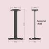Universal Headphone Stand Portable Gaming Earphone Holder Rack Desktop Organizer Headset Display Bracket For Airpods/Beats/Bose