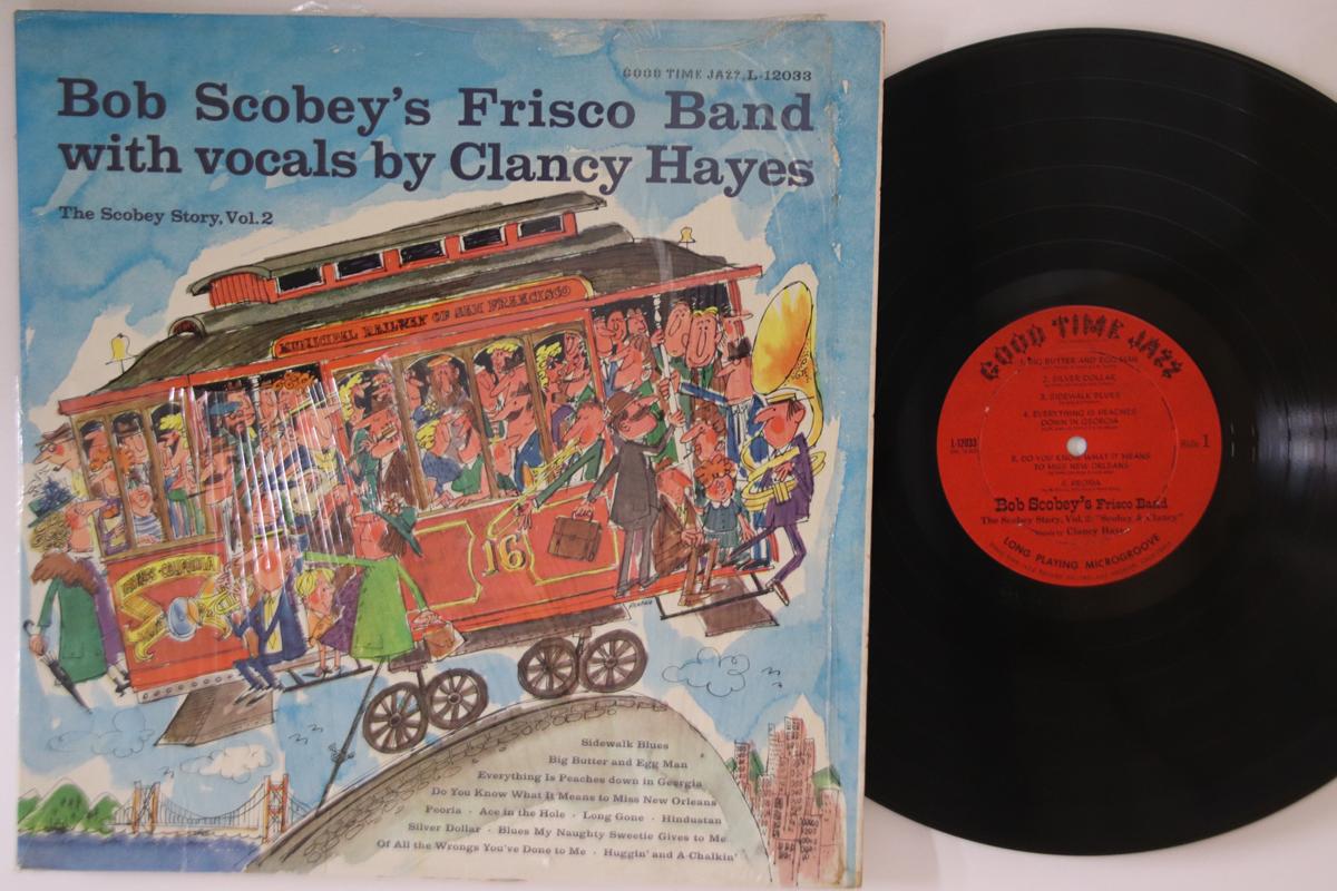 

LP Record BOB SCOBEY S FRISCO BAND - Scobey Story Vol. 2 L12033 GOOD TIME JAZZ 1959 US Jazz Used