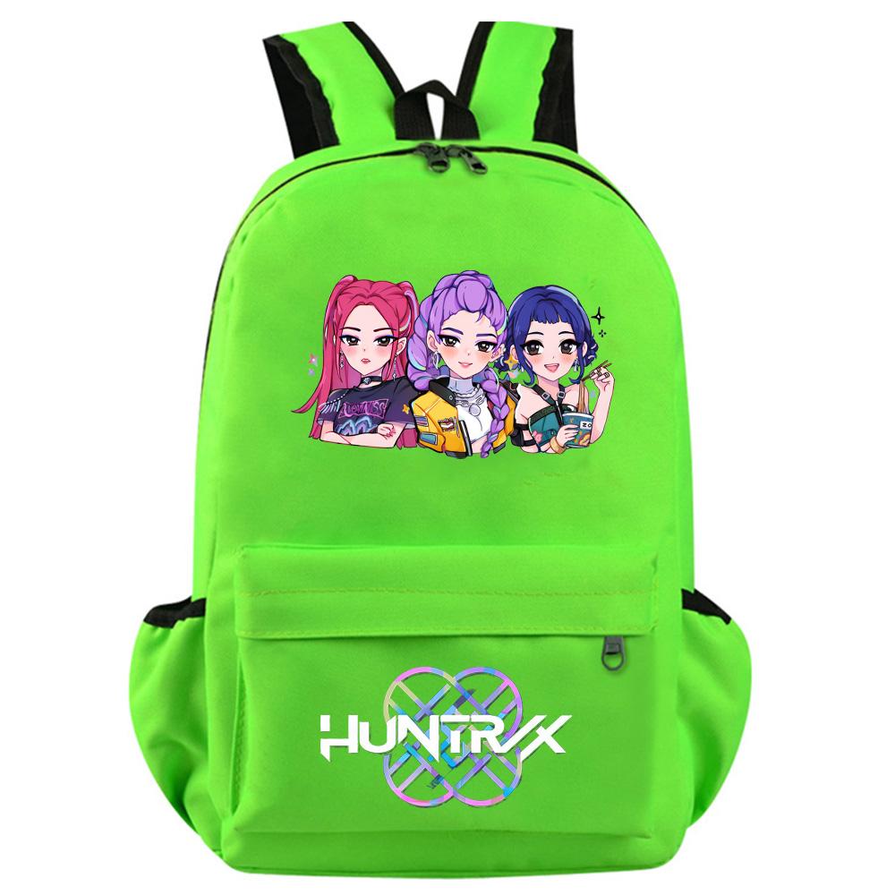 Anime K-Pop Demon Hunters Printed Backpack for Teenager Student Girl Boy Bookbag Schoolbag Women Large Capacity Waterproof Travel Bag Kid Gift
