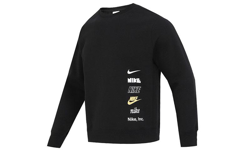 

Nike Sweatshirts Men s Black Crew Neck Thickened Regular DX0782-010 M