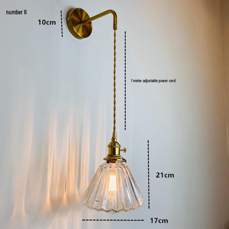 UOSU Nordic Glass Wall Lamp