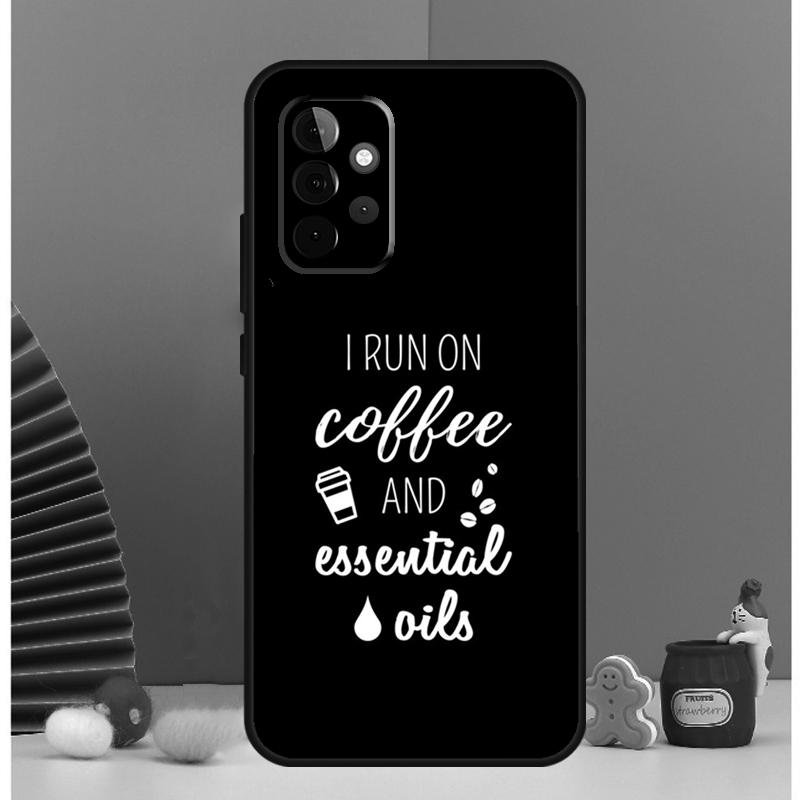 Books And Coffee Case For Samsung Galaxy A52 A72 A13 A33 A53 A14 A24 A34 A54 A15 A25 A51 A71 A12 A32 Cover