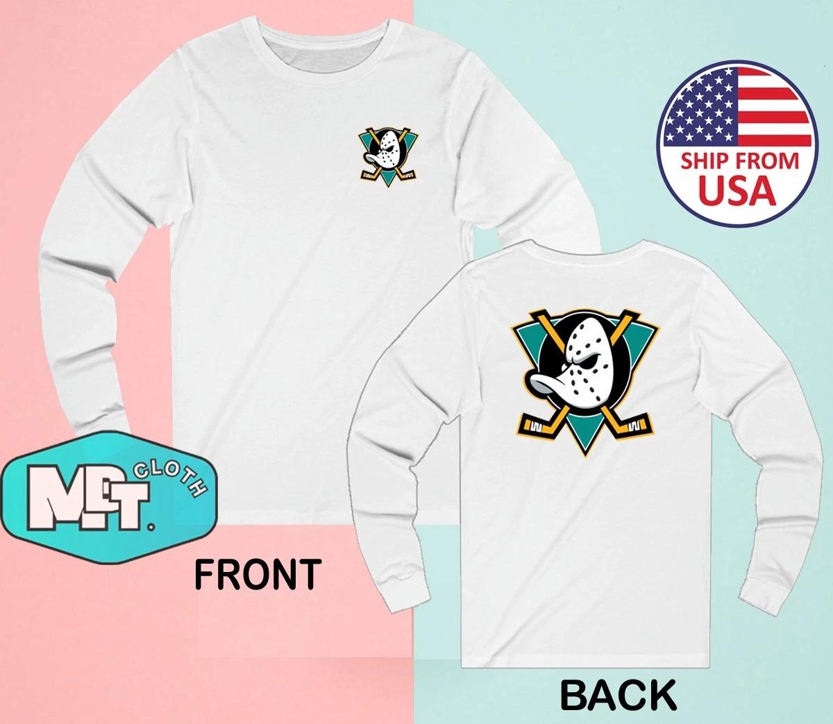 Mighty Ducks Anaheim Men s White Size S-3XL M