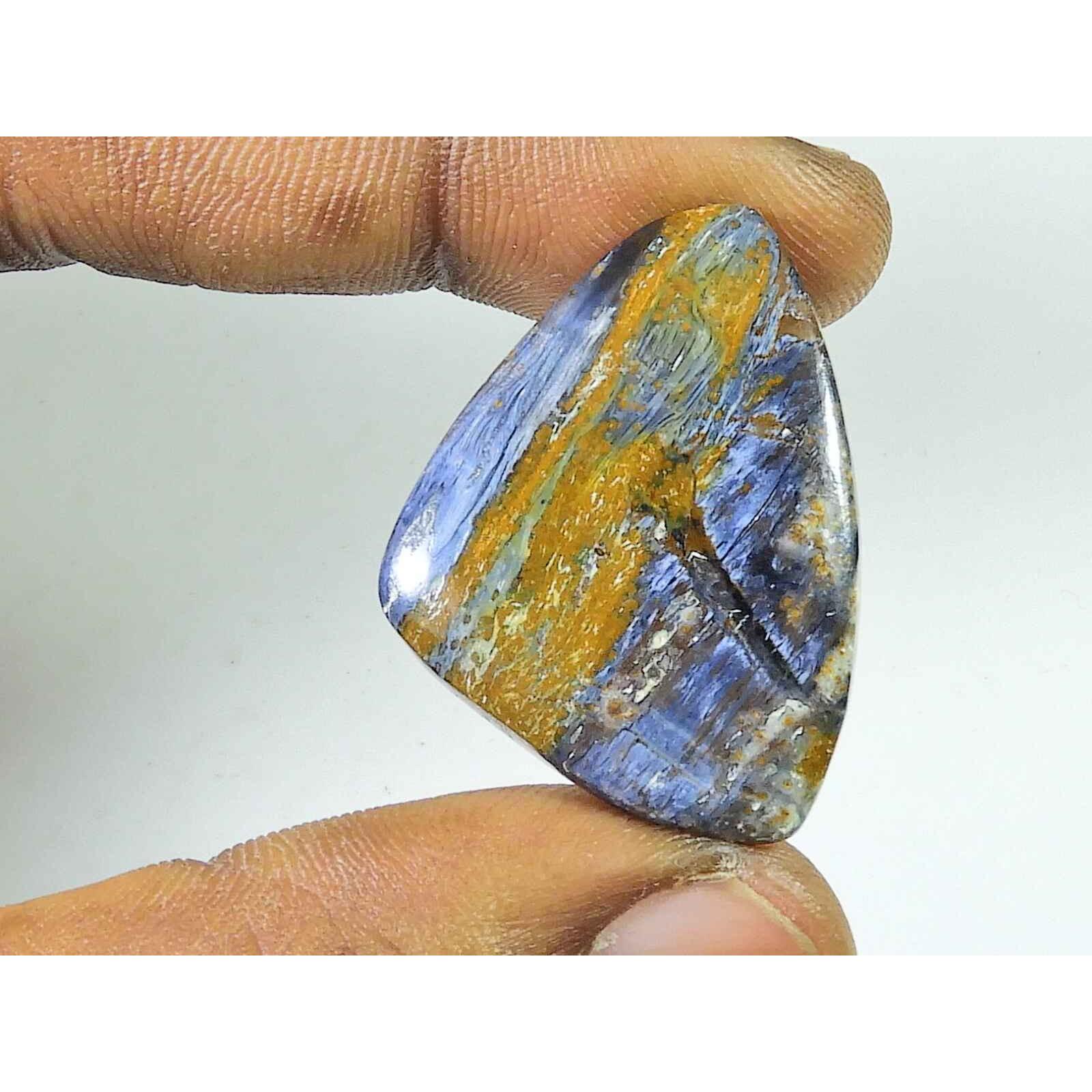 

24X35MM Natural Pitersite Pear Cabochon Loose Gemstone 31Cts. SK-2950
